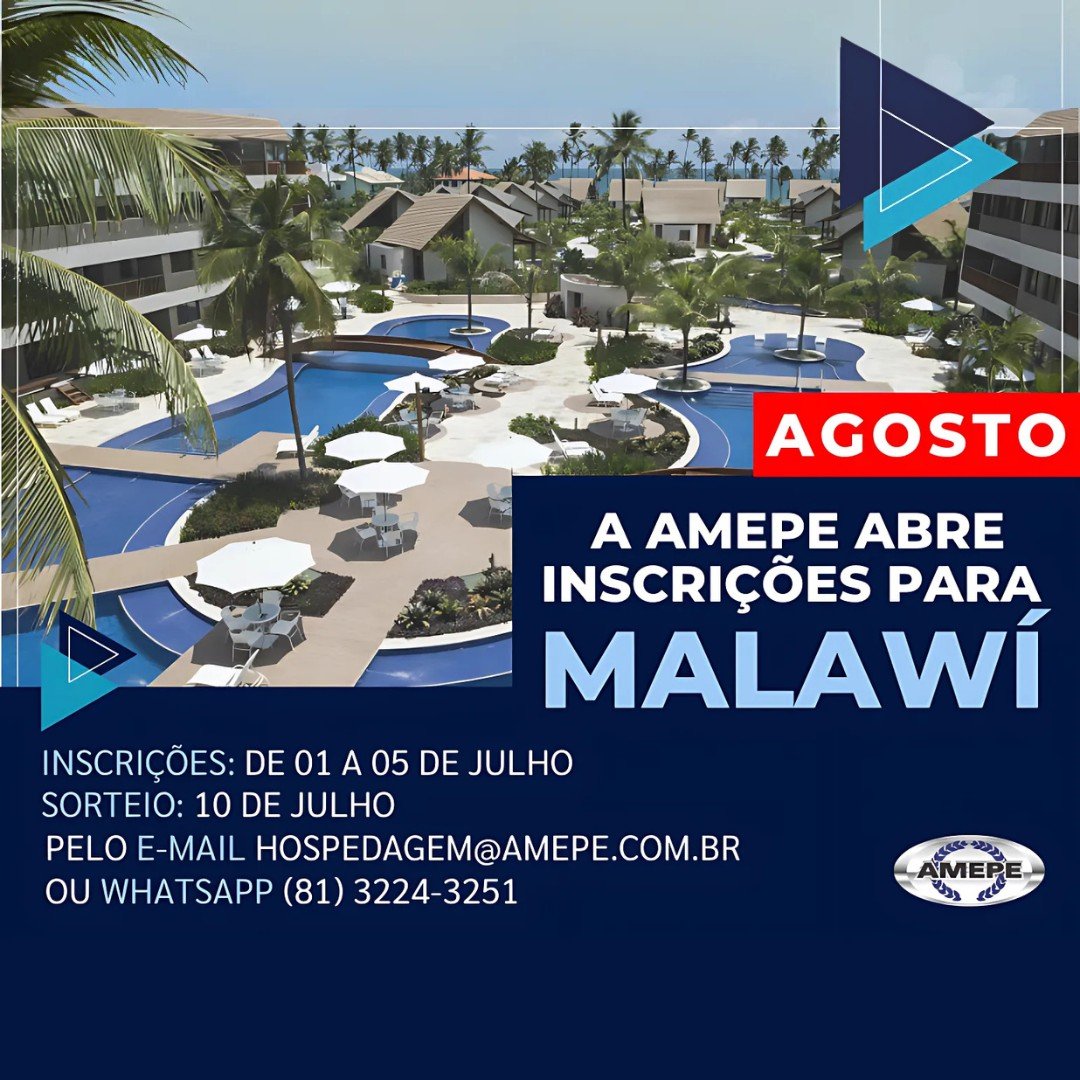 imagem de capa - Começam nesta segunda-feira (1º) as inscrições para hospedagem nos flats de Muro Alto no mês de AGOSTO