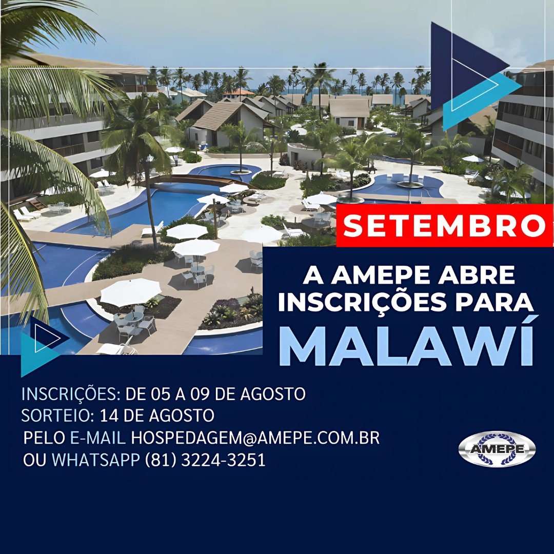 imagem de capa - Começam nesta segunda-feira (05) as inscrições para hospedagem nos flats de Muro Alto no mês de SETEMBRO