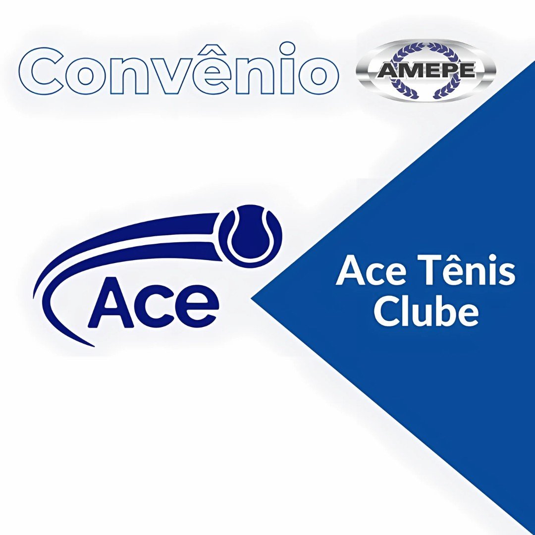 Imagem de capa - Associados e associadas da AMEPE têm desconto especial na Ace Tênis Clube