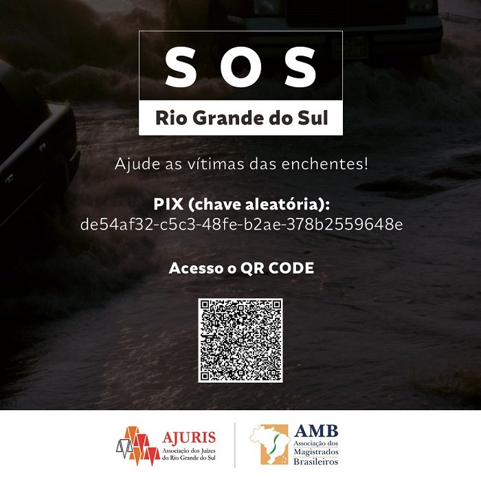 imagem de capa -AMEPE apoia campanha da Ajuris para ajudar vítimas das chuvas no Rio Grande do Sul