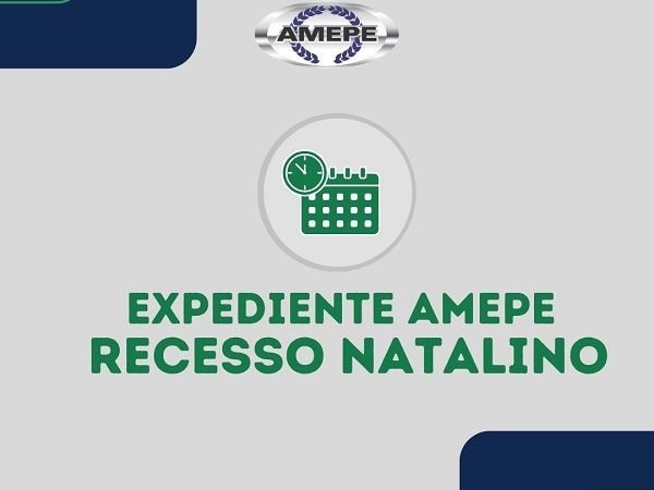 Imagem de Capa - AMEPE funcionará com atendimento remoto durante o recesso forense