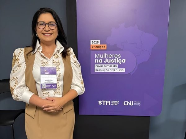 Imagem de Capa - Vice-presidente da AMEPE representa entidade no evento Mulheres na Justiça_ Novos Rumos da Resolução CNJ n. 255