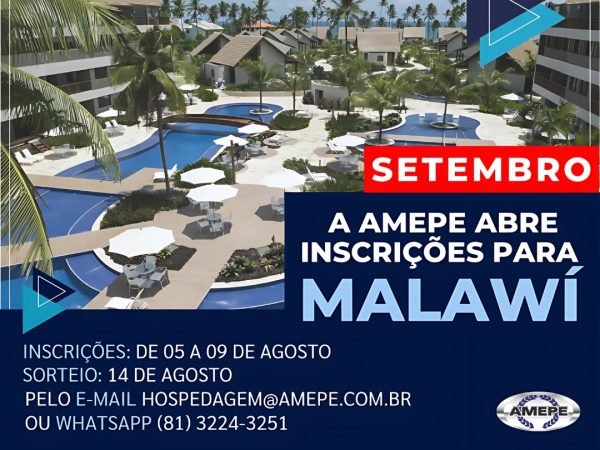 imagem de capa - Começam nesta segunda-feira (05) as inscrições para hospedagem nos flats de Muro Alto no mês de SETEMBRO